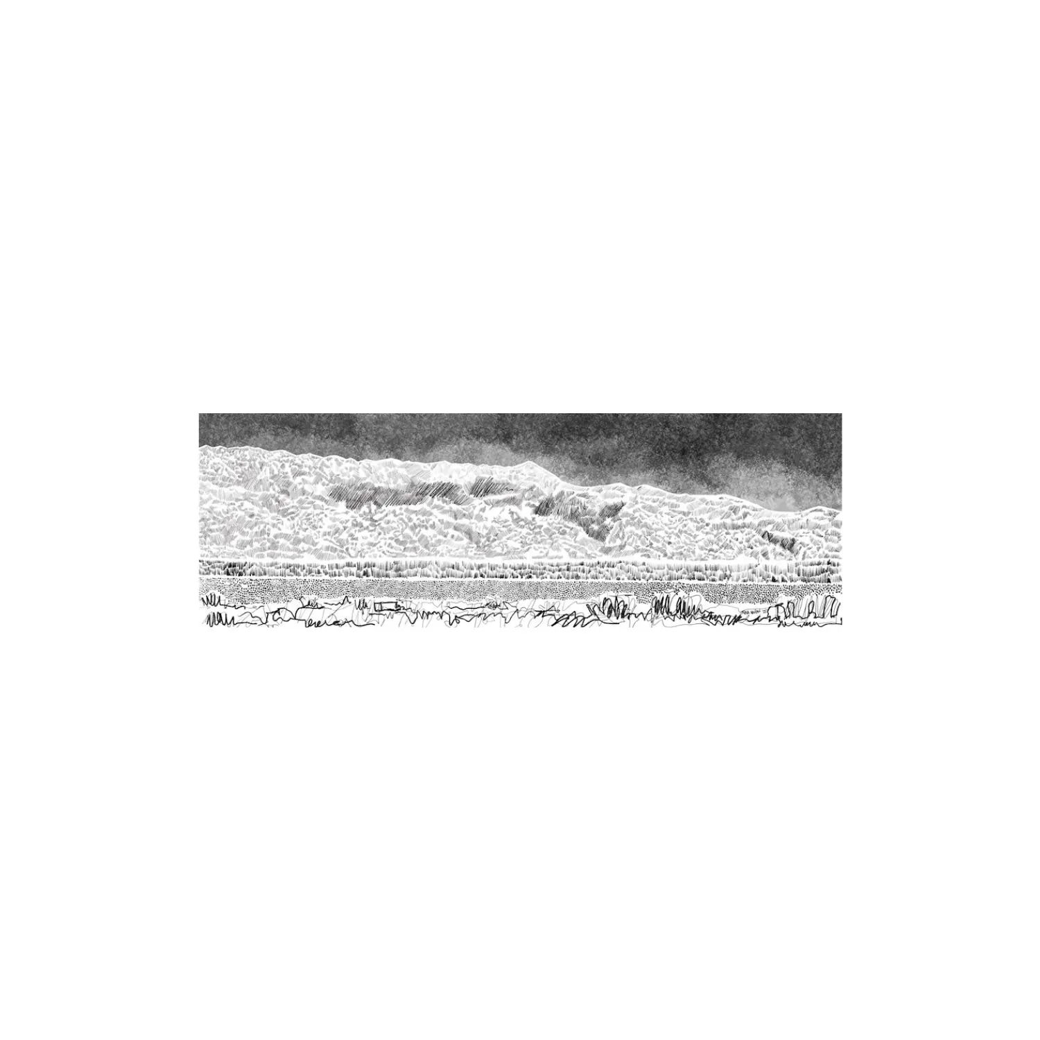 Velebit + monokrom 150×50 - ARHITEKTURA PLUS Velebit + monokrom 150x50